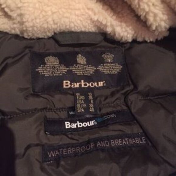 Barbour down jacket - Picture 3 of 4